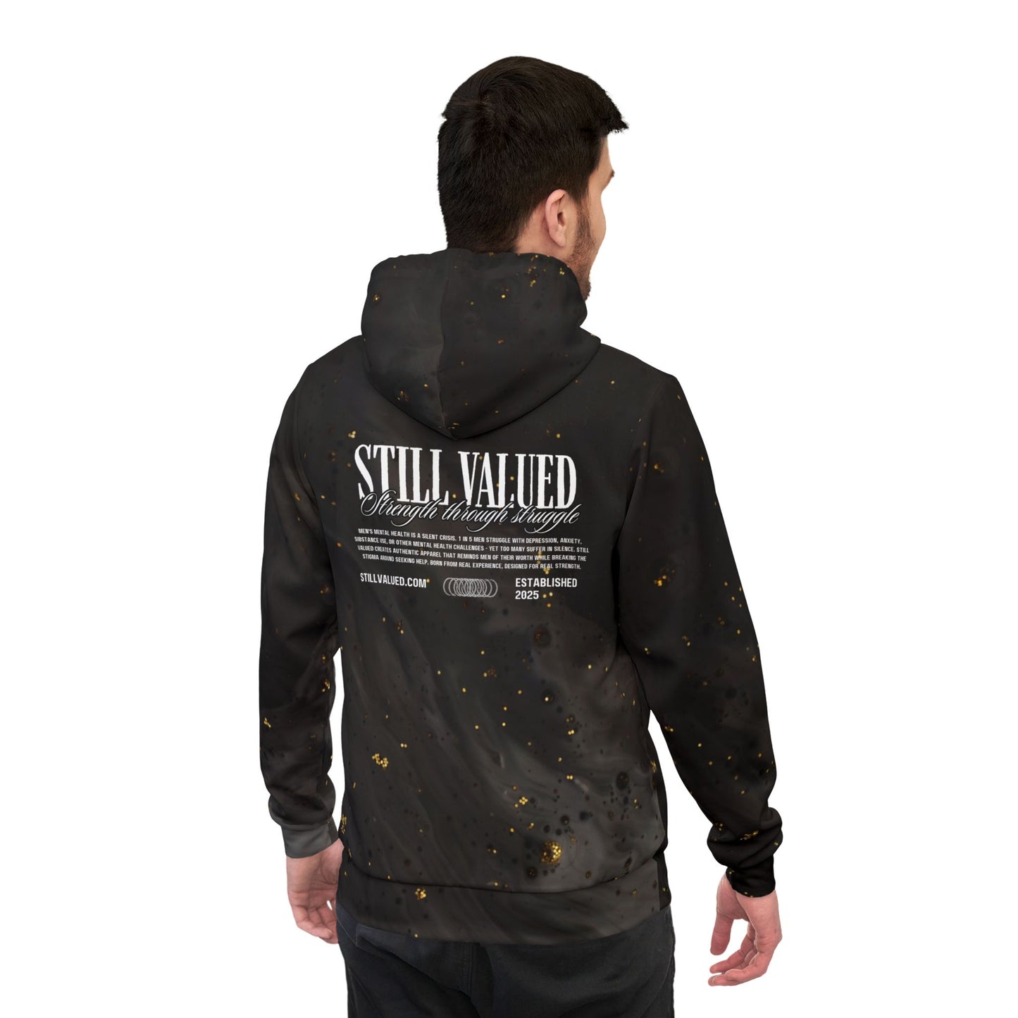 Still Valued Athletic Hoodie - Dark Space Collection