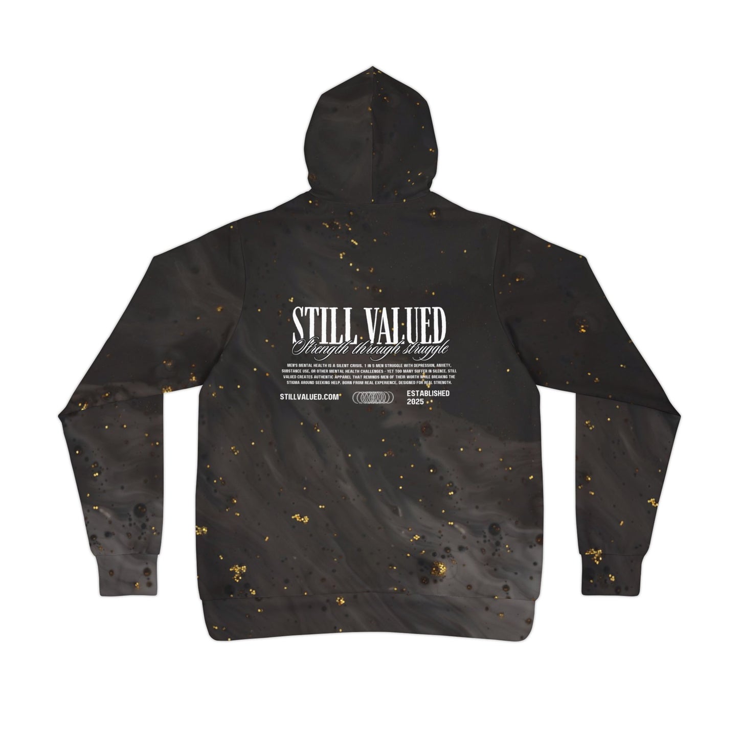 Still Valued Athletic Hoodie - Dark Space Collection